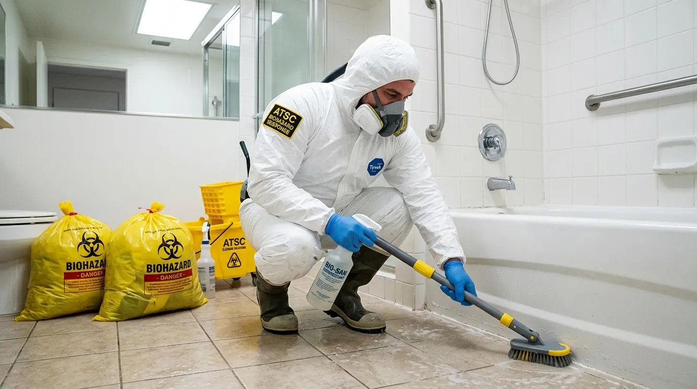 Decontamination equipment deployed for Blood Cleanup in West Concord